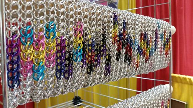 Image of a selection of Pride Bracelets